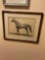 Signed framed art. 17