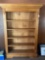 Vintage wood bookcase. 81