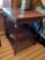 Vintage, wood, end table. 30