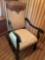 Western style leather room chair