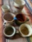 Ceramic mugs. 6 pieces