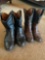 Ariat size 7.5 & Ariat size 11 men's boots