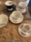 Vintage Cups & Saucers. 5 cups 5 saucers. See pics for manufacturers
