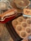 Assorted bakeware. Family Heritage Stoneware & Pampered Chef baking molds, baking dishes, etc 12