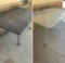 Patio tables. 2 pieces