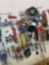 Contents on wall, Tools. Over 40 pieces
