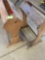 Wood saddle stands. 2 pieces