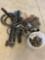 Tow bar extension, Chain, RV cord, Corral Clamps, Ratchet binder, etc.