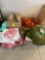 4th of July deco, & picnic table cloths, etc
