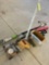 2 Ton floor jack, Electric saw, Fence post driver, etc.