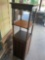 Vintage wood one drawer bar wine cabinet. 70