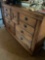 9 drawer Wooden dresser. 42