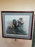 Signed. Chuck Dehaan 88 framed art. 29