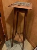 Wood plant stand. 44