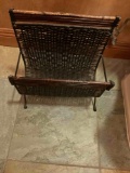 Magazine rack.