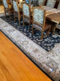 Pakistani Hand Knotted, Beautiful Area rug. 12' 6
