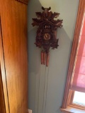 Vintage Schneider made in Germany Coo Koo wood clock.