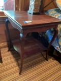 Vintage, wood, end table. 30