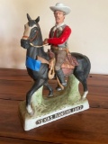 Vintage Texas Ranger 1887 empty decanter