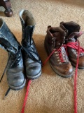 Mostbestos Hiking size 8.5 & Natural fleece size 11 men's boots