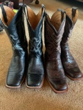 Lucchese size 11 & Ferrini size 10.5 men's boots