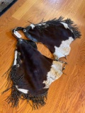 Womens cowhide chaps