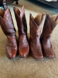 Resistol size 11 & Lucchese size 11 men's boots