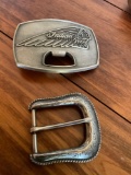 Belt buckles. 2 pieces
