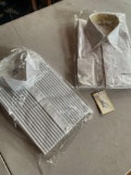 New.Neiman Marcus Brioni size 15 1/2 L shirt & Georgio Armani 15 L shirt