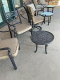 Patio furniture. 4) chairs 2) rockers 3 tables