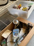 Miscellaneous hardware, & PVC fittings, etc