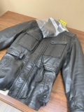 Hein Gericke, Mens Leather Jacket size 44, and gloves