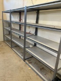 3) shelving units. 72