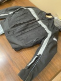 First Gear, Mens motorcycle Jacket size Medium, and gloves