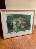 Signed Alvar CVI/CXXV framed art. 25.5