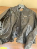 Harley Davidsons men's size large leather jacket