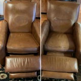 Leather recliners. 2 pieces 39