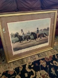 Tacony and Mac From The Hall Of Fame Trotter Collection framed art. 25