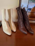 Size 8 & 7.5 vintage boots
