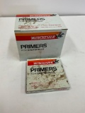 Winchester No W209 primers for shot shells. 1000 per box. 1 boxes & 1) 100 package