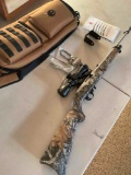 Ruger model 10/22 .22 LR cal. rifle with Nikon P-223 scope, bag, This rifle breaks down