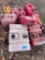Assorted boat fuel tanks, gasoline containers & empty camping fuel containers
