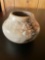 Vintage Buffalo design, signed vase. 3.5