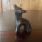 Signed Santa Clara coyote. 3.5