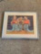 Framed wall art. Signed by Baje Whitehorne. 26.5