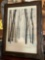 Framed wall art. 