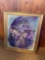 Framed wall art. Signed G Brumfield acrylic on canvas. 24
