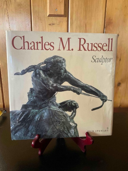 1994 Charles M Russell Sculptor by Rick Steward hardcover book