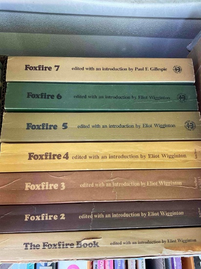 Foxfire books. 7 pieces