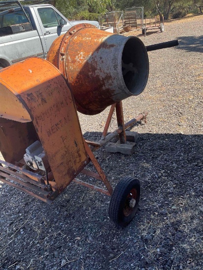 Electric two sack Canoga commercial mixer